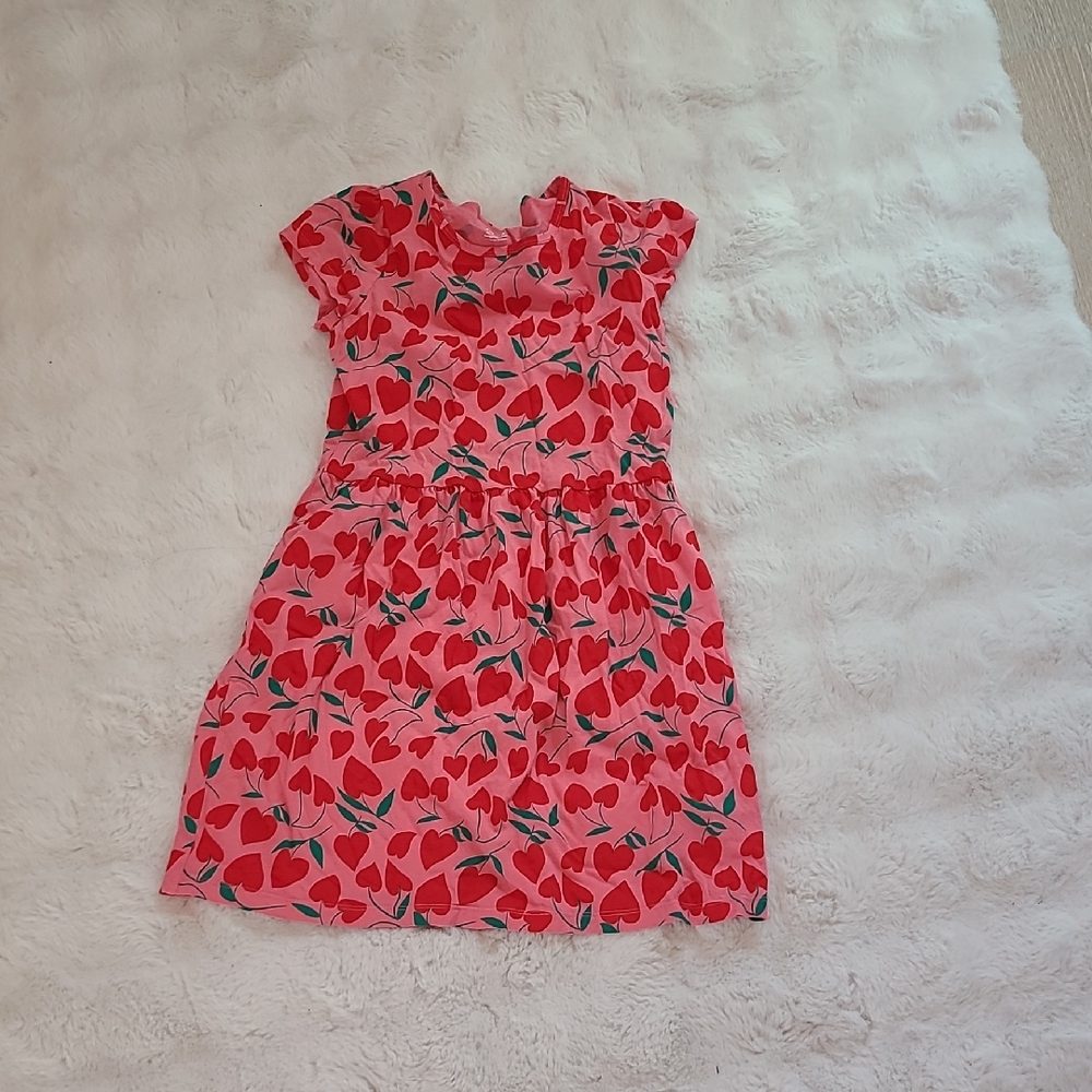 Carter's Pink Cherry Patterned Dress